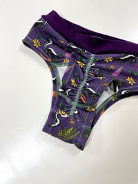 Image 2 of READY TO SHIP Small Skunk high rise scrunchybutt undies
