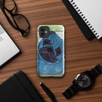 Image 2 of Tough Case for iPhone® with Pug