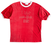 Image 1 of 70's Coke Mesh Ringer Tee - L