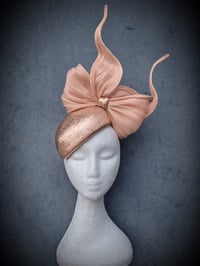 Image 1 of 'Bowie hugger' in Rose gold and nude apricot 