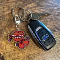 Image 2 of Cherries Keychain