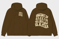 DALLAS STAR HOODIE (BROWN/CRM)