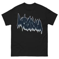 Image 1 of Metrorrhagia Logo T-Shirt - Blue/White