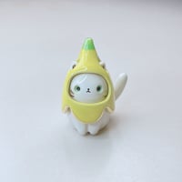 Image 1 of Banana Cat Ceramic Figurine #1