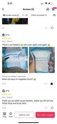 Image 12 of NIACINAMIDE TAWAS SOAP 100g