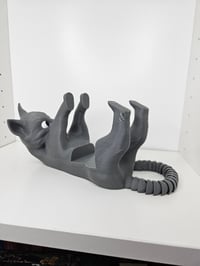 Image 3 of Cat Book Display with Articulating Tail – Book Holder for Shelves – Fits Up to 2” Books 