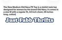Image 3 of New Medium Old Navy PE Top #686*8