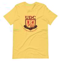 Image 2 of LOVE DC GOGO "UDC" Red/Black Logo Unisex Tee (see color options)
