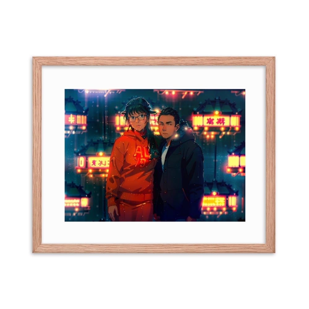 ZEN EXP - “Fan Luv” Framed photo paper poster