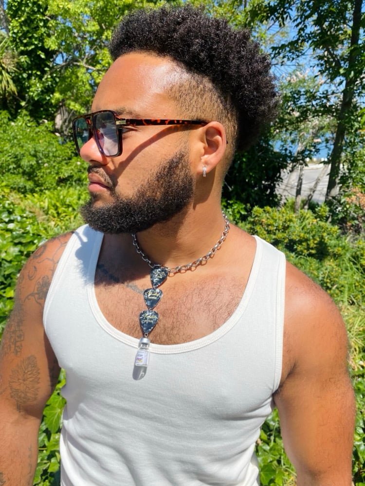 Image of Fender T Vial Choker/Necklace 🏳️‍⚧️