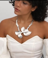 NATASHE SILVER NECKLACE 