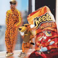 Image 1 of 🆕 Bad Bunny 🐰 Cheetos 🧀 🐆Adidas TRaCKSuiT🔥