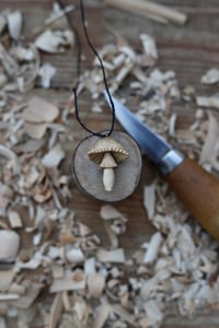 Image 3 of Frilly Mushroom Pendant 