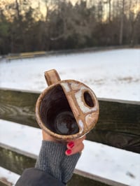 Image 5 of checkered bronco to go mug