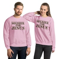 Image 3 of Soldier For Jesus Unisex Sweatshirt