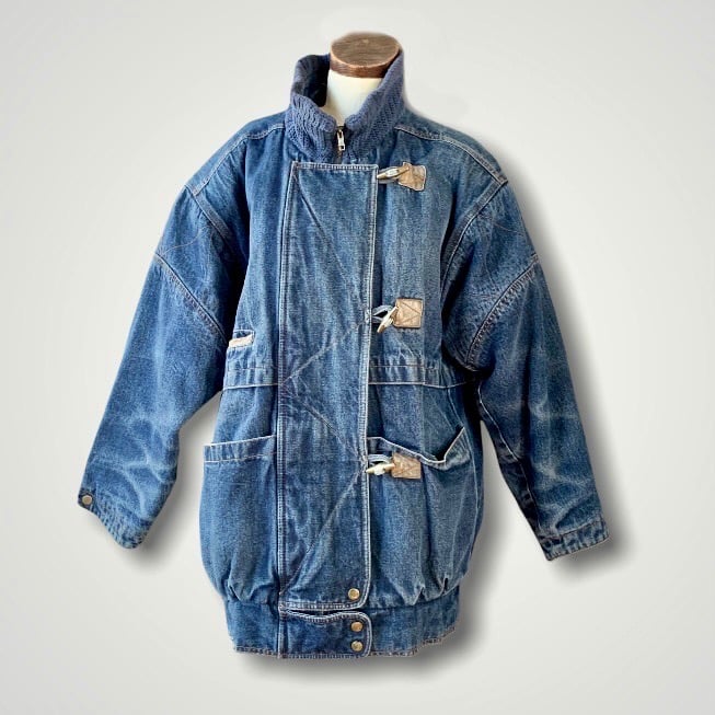 Vintage Vintage denim bomber jacket with many patches | Grailed