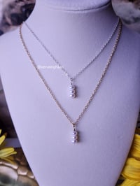Image 1 of Sterling Silver | Gold-Filled Pearl Necklace | Bridal | wedding Jewelry