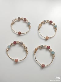 Image 3 of 多宝手链multi-color crystal bracelet