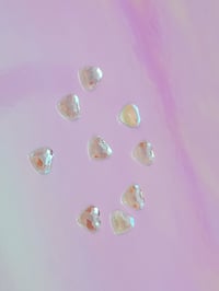 Image 2 of translucent pink heart 