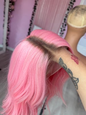 Image of pink waves luxury (ready to ship)