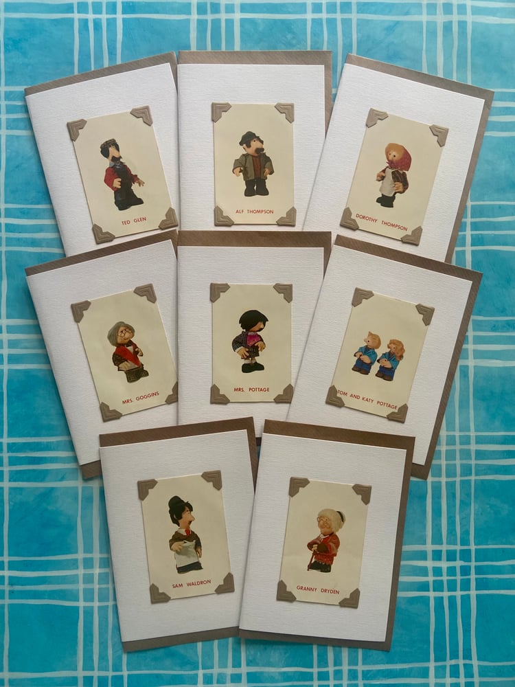 Image of Postman Pat c 1982 cards