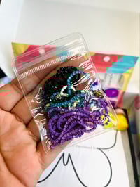 Image 4 of Neon Purple Beading Butterfly Kit 