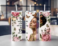 Image 1 of Never Underestimate a Woman….Tumbler 3