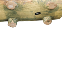 Image 11 of Antique 1920s Weller Pottery Log Planter 