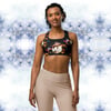 LAS GIDI TRAFFIC BOUTIQUE SPORTS BRA (BRN/WHT)