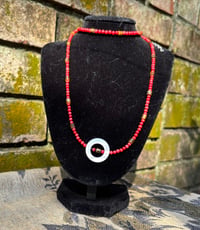“Fire-Stripe” Necklace & Bracelet Set