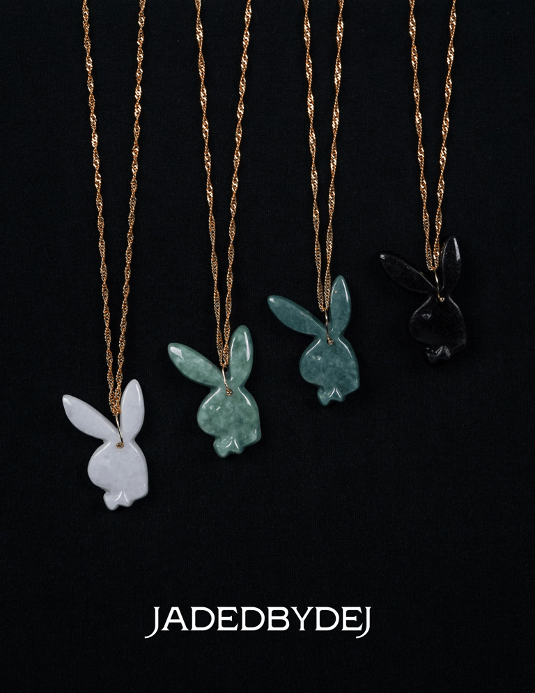 Supreme playboy hot sale bunny necklace