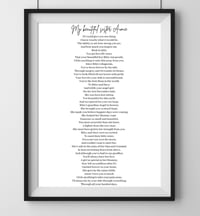 Image 12 of Personalised poem printed