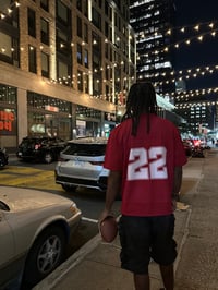 Image 5 of Varsity Red Mesh Jersey 