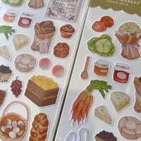 Image 2 of 'Farmer's Market' Sticker Sheet