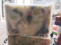 "blue sage & Hinoki" cold process soap bars 