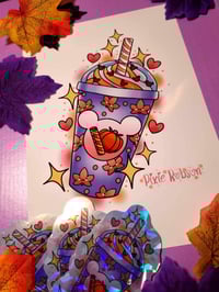 Image 1 of Pumpkin spice Mickey print 