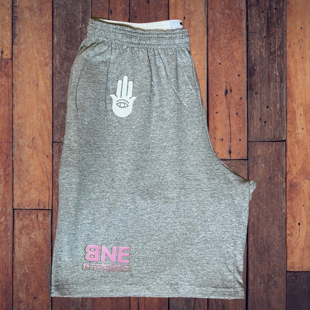 BNE Lotus Flower Champion Shorts (grey)