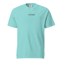 Image 1 of "errant" Unisex Garment-dyed Heavyweight T-shirt