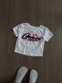 gemini crop shirt (sz med)