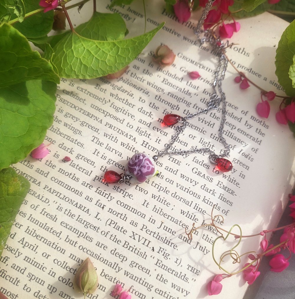 Image of Brain Worms Necklace πͺ± π§