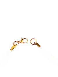 Image 3 of Johnny Jump-up Gold Diamond Pendant
