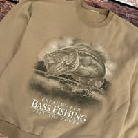 Image 2 of Vintage Bass Fishing Crewneck