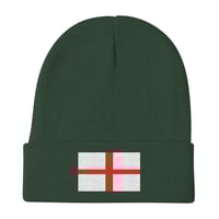 Image 3 of Embroidered Beanie England