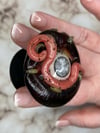 PHONE GRIP - Blind Eye With Brown Lips And Worm With Maggots