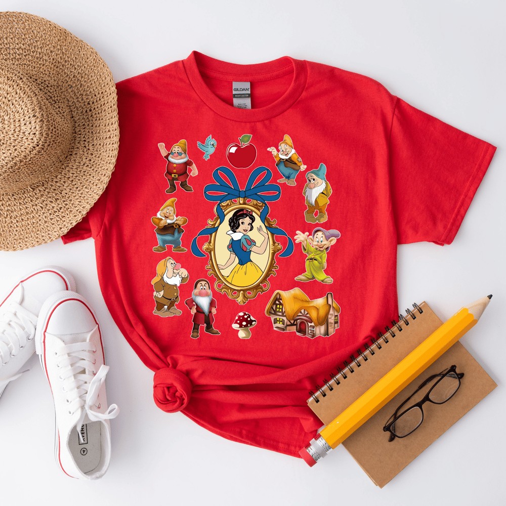 Image of Snow White Mirror Coquette BowTee