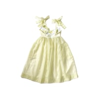 Image 2 of Holly Stalder Limoncello Dress with Ivory Shorts set 