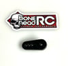 BoneHead RC Upgraded Carbon Jacket Style Single Servo Horn 25t Spline 