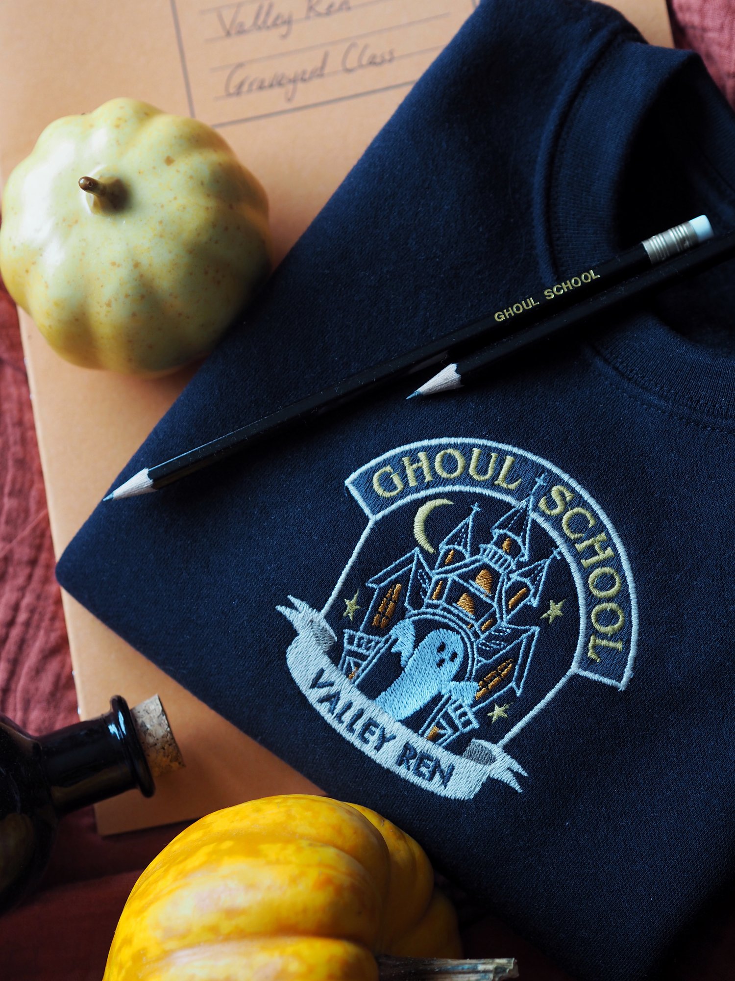 Image of Ghoul School - Black pjs Set