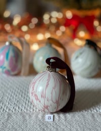 Image 4 of Marbled Ornaments - Holly