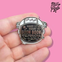 Image 1 of Zoom Enamel Pin – Supernova Girl Quote, Zenon-Inspired Space Pin, 2000s Disney Channel Nostalgia